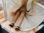 fashion doll rosebud dress legs